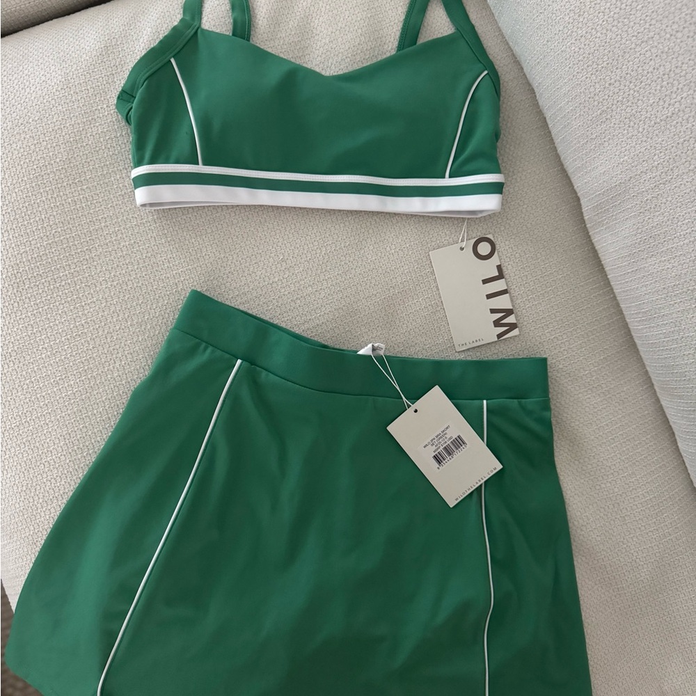 Wilo Green Skirt Set size Small